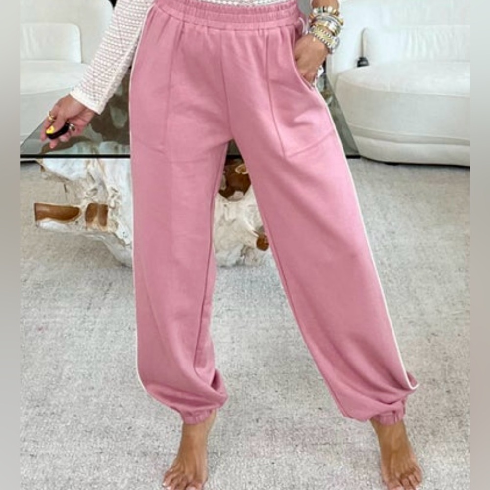 White Birch Blush Jogger Pants